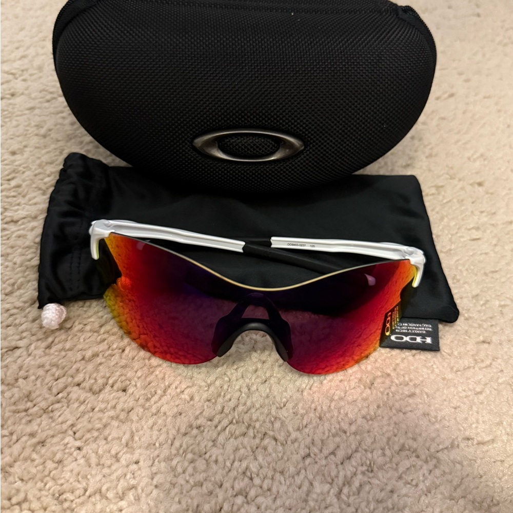 Oakley Sunglasses with White Frame